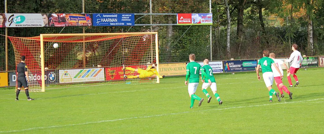 Het is de 1-0 van Chiel