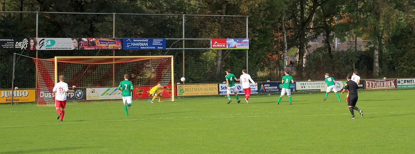 Knappe goal van Bram , het is 2-0