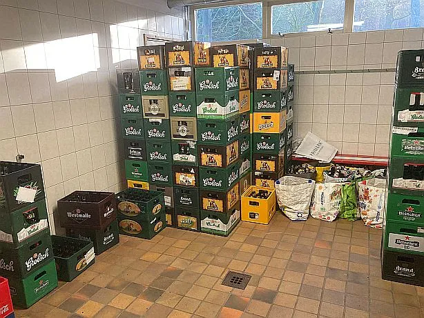 Zeer geslaagde flessenactie